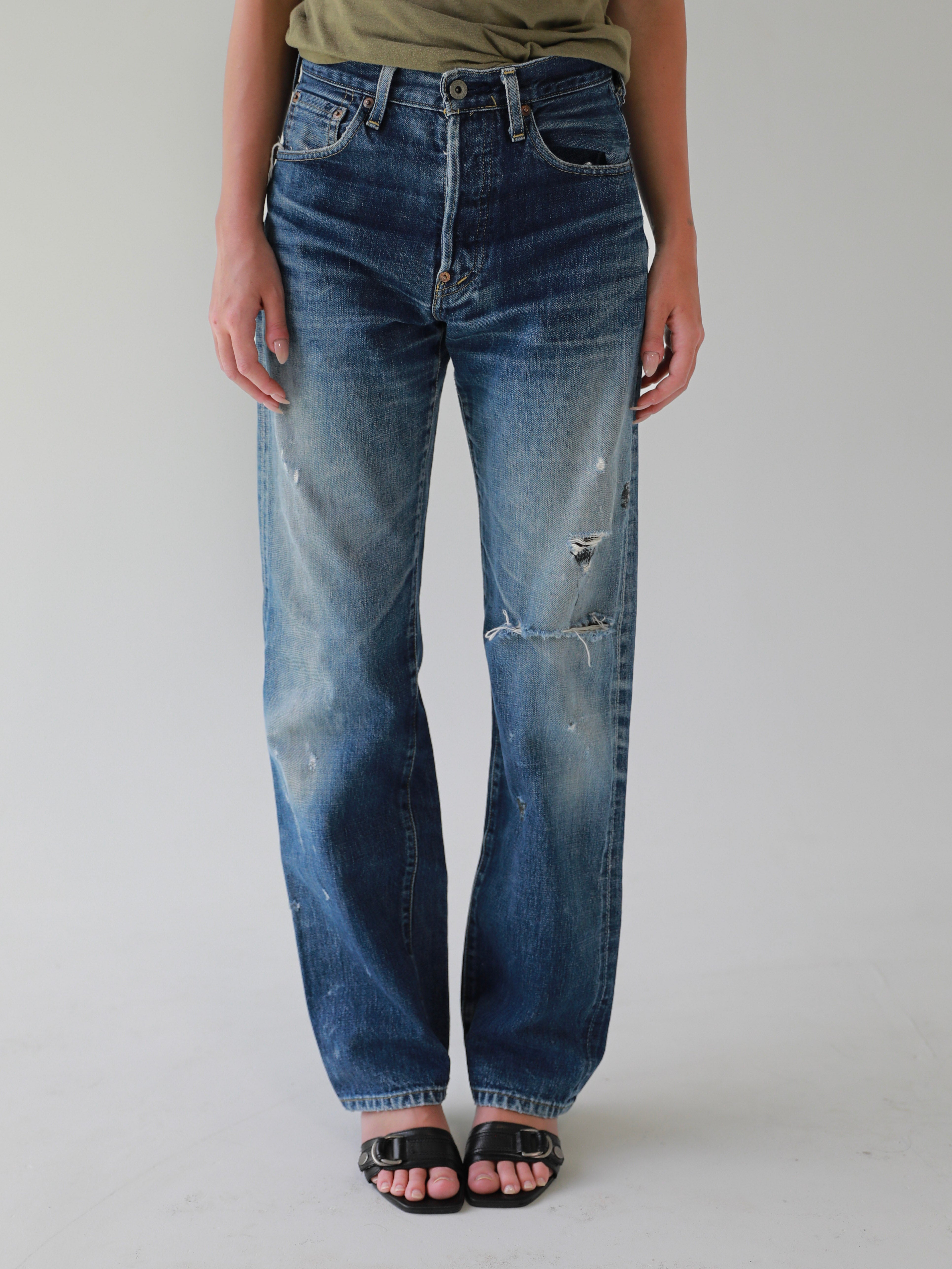 1990’s Levi’s 702 Selvedge Buckle Back Jeans