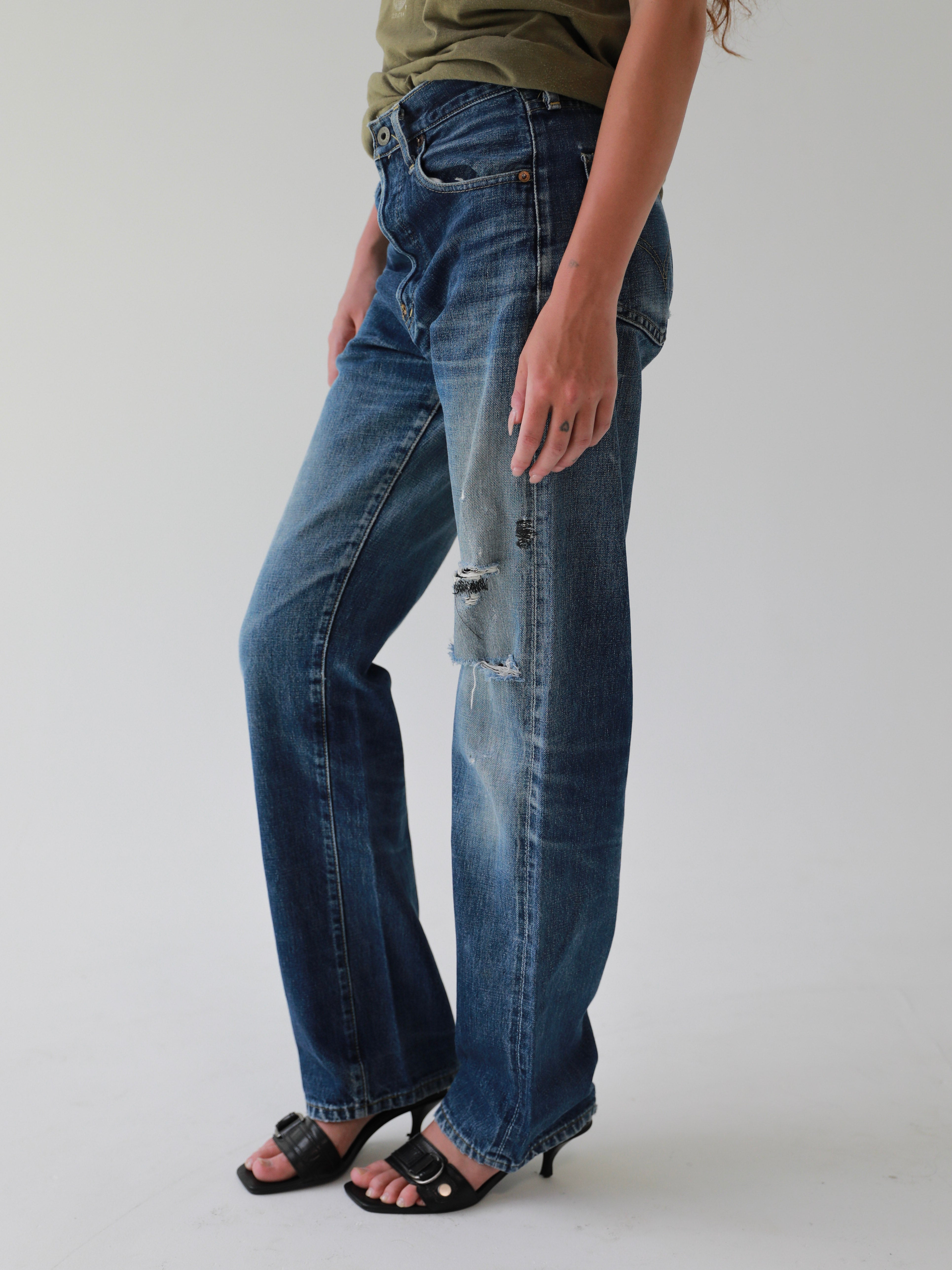 1990’s Levi’s 702 Selvedge Buckle Back Jeans