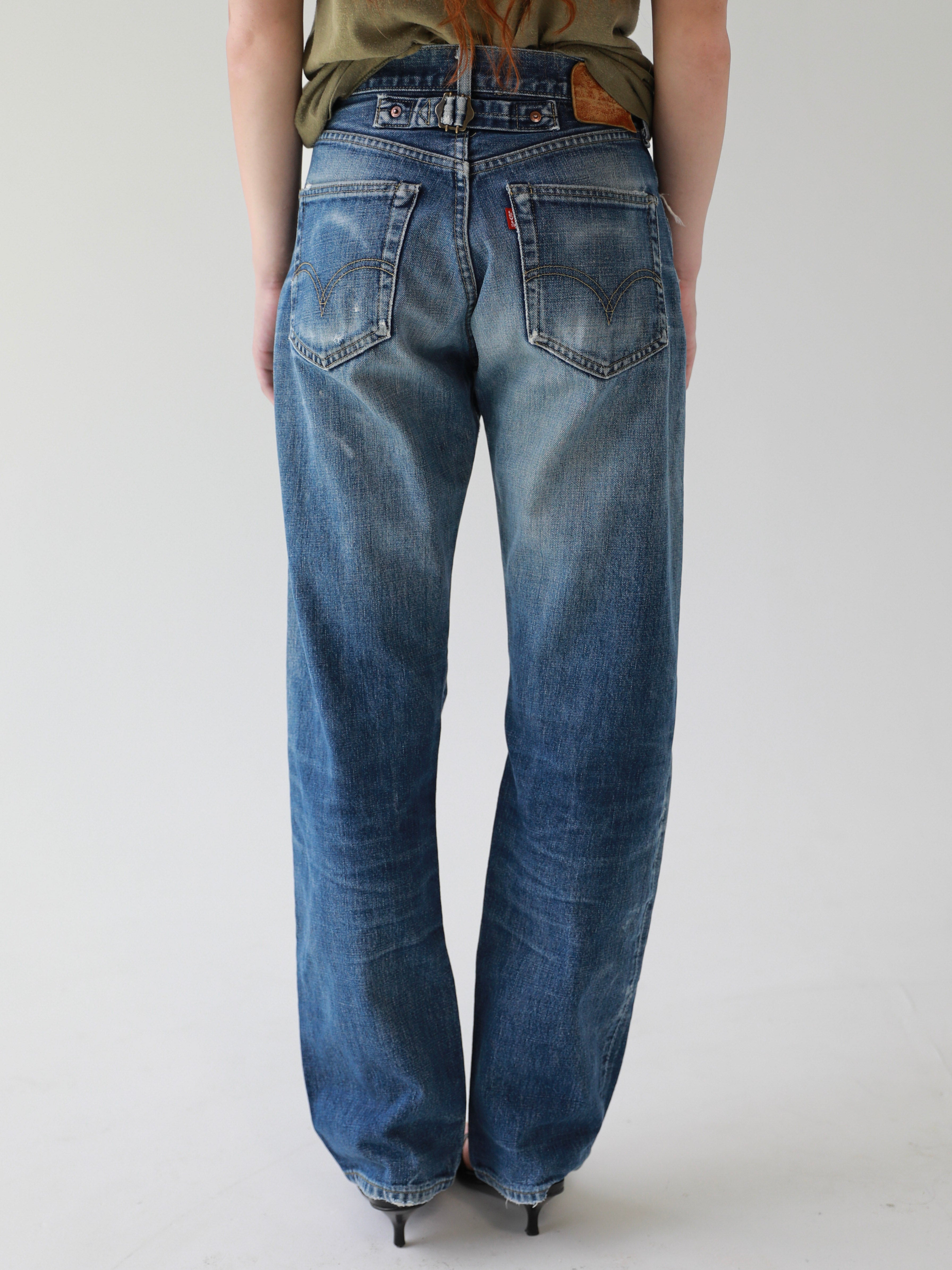 1990’s Levi’s 702 Selvedge Buckle Back Jeans