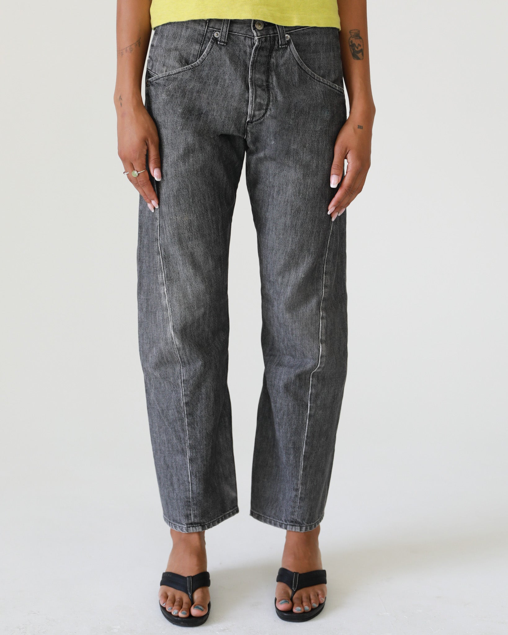 2000's Levi's Engineered Jeans Relaxed Fit Washed Black