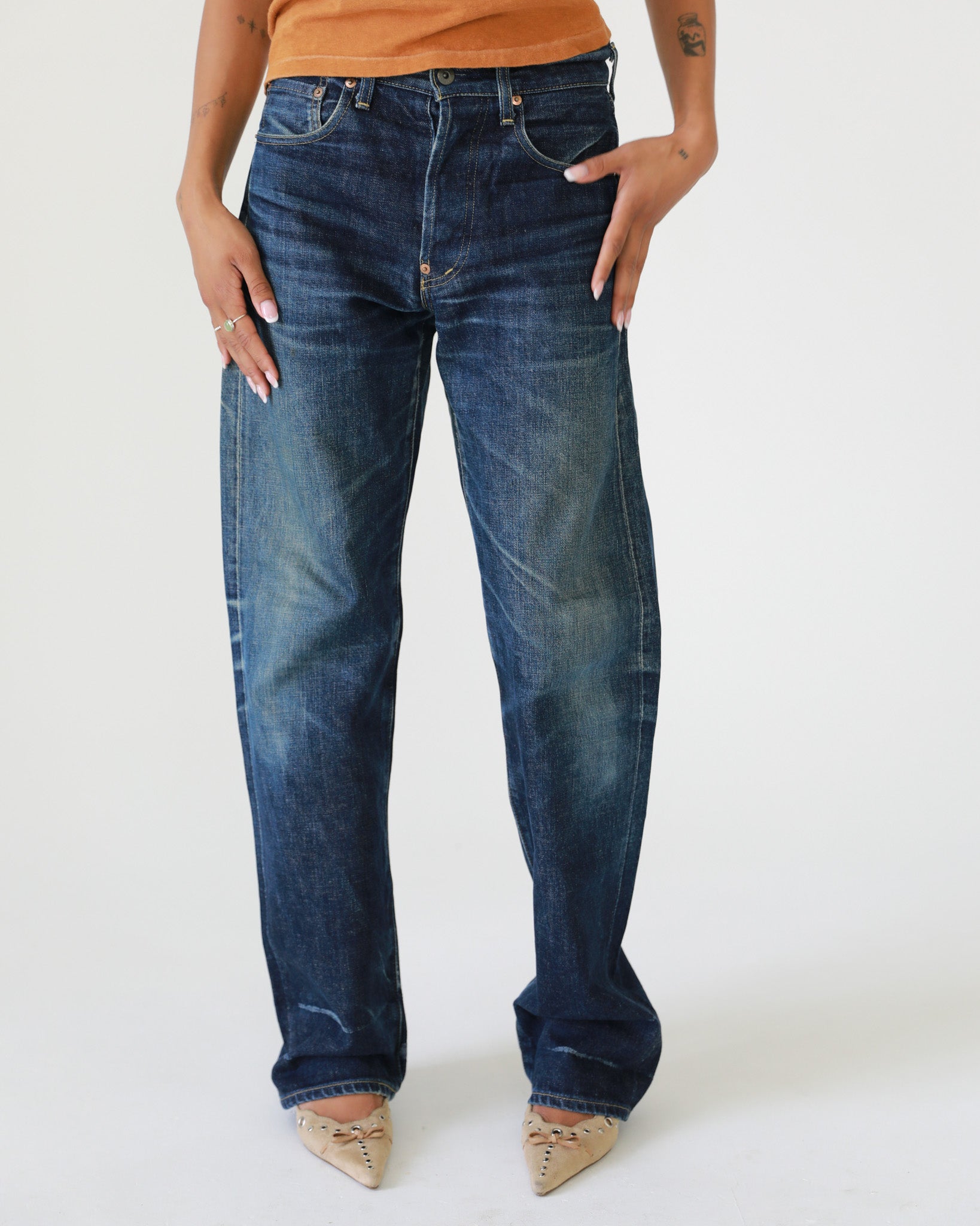 1990's Levi's 702 Buckle Back Jeans