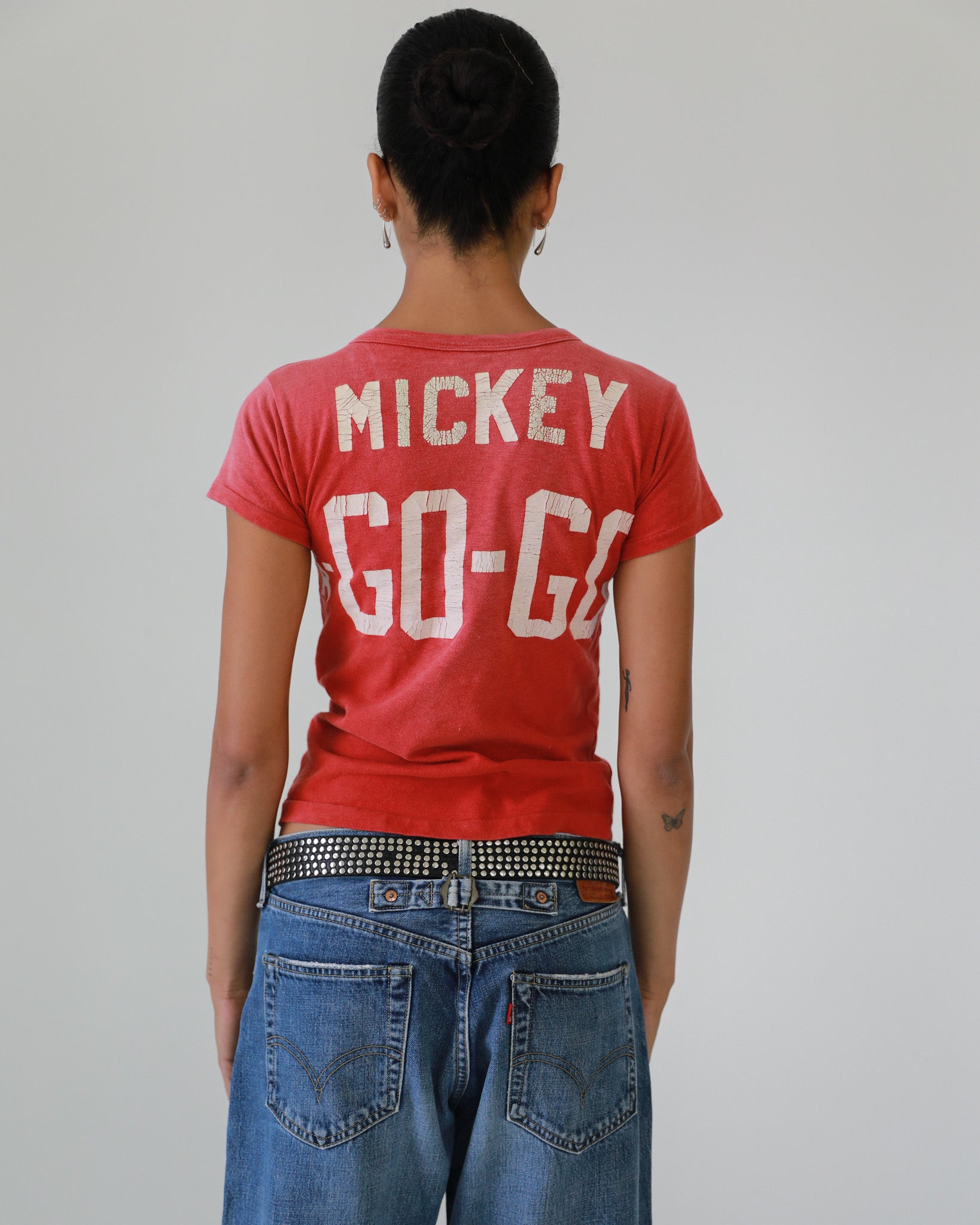 Mickey Bowling T-Shirt (Red)