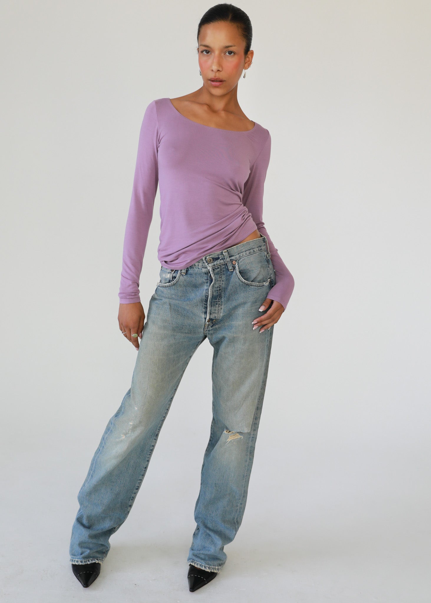 1996 Levi's 702 Buckle Back Jeans