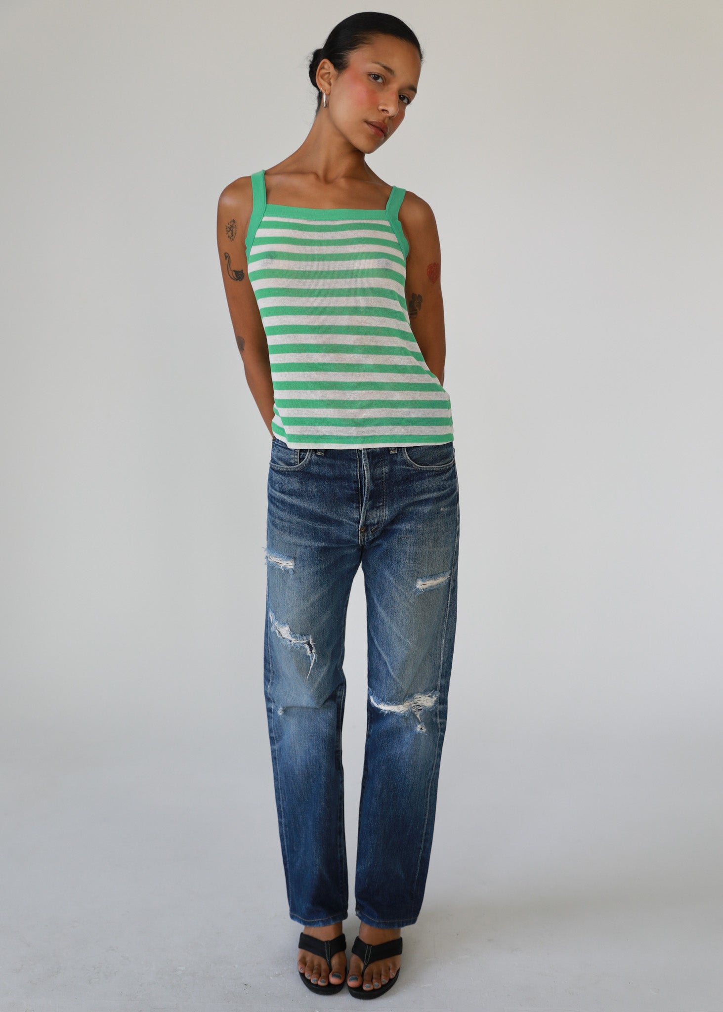 1990's Levi's 702 Buckle Back Jeans