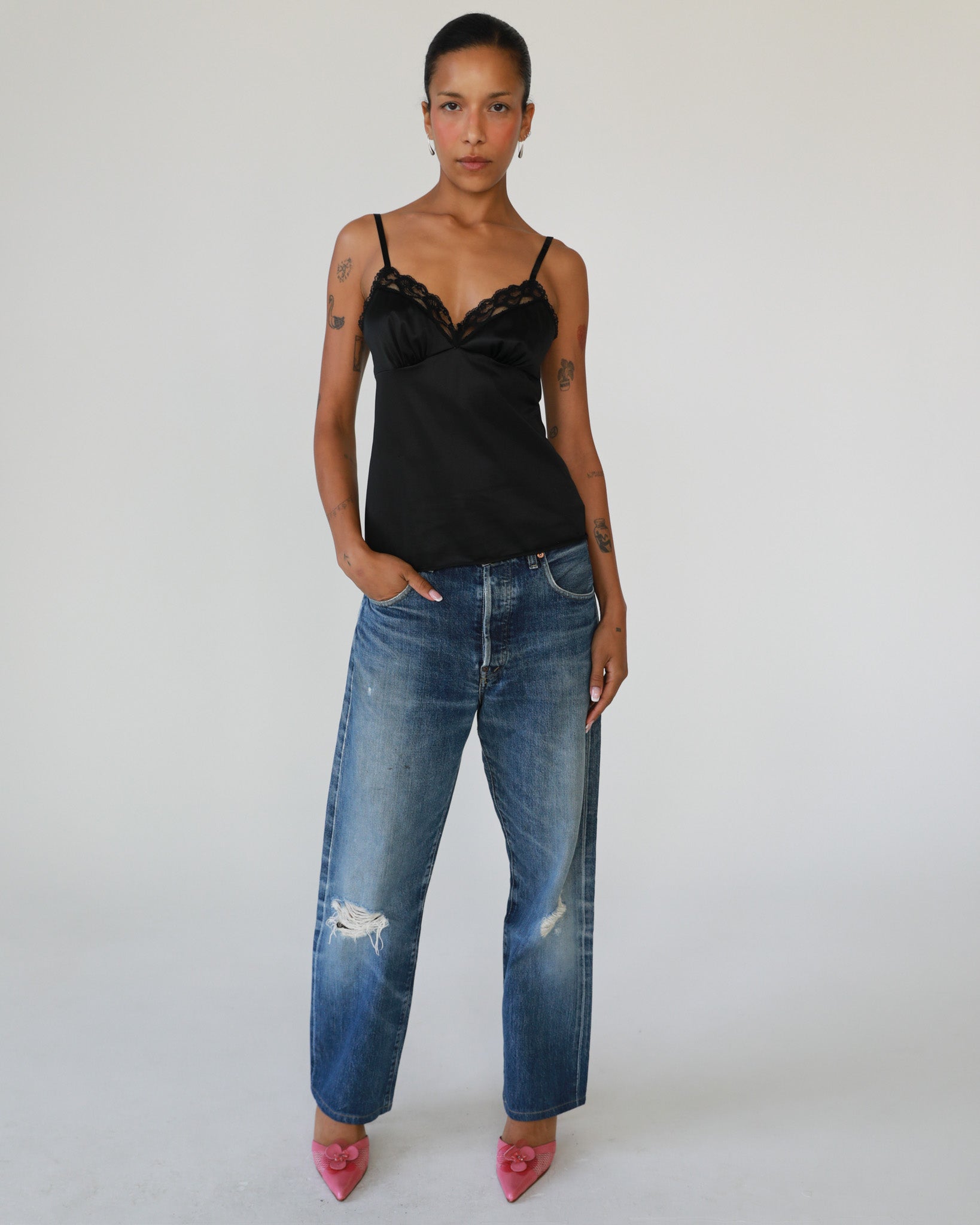 1995 Levi's 702 Selvedge Buckle Back Jeans