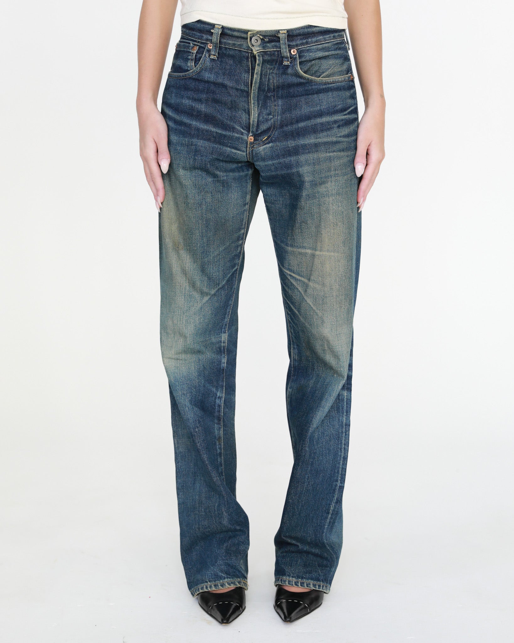 1994 Levi's 702 Buckle Back Selvedge Jeans