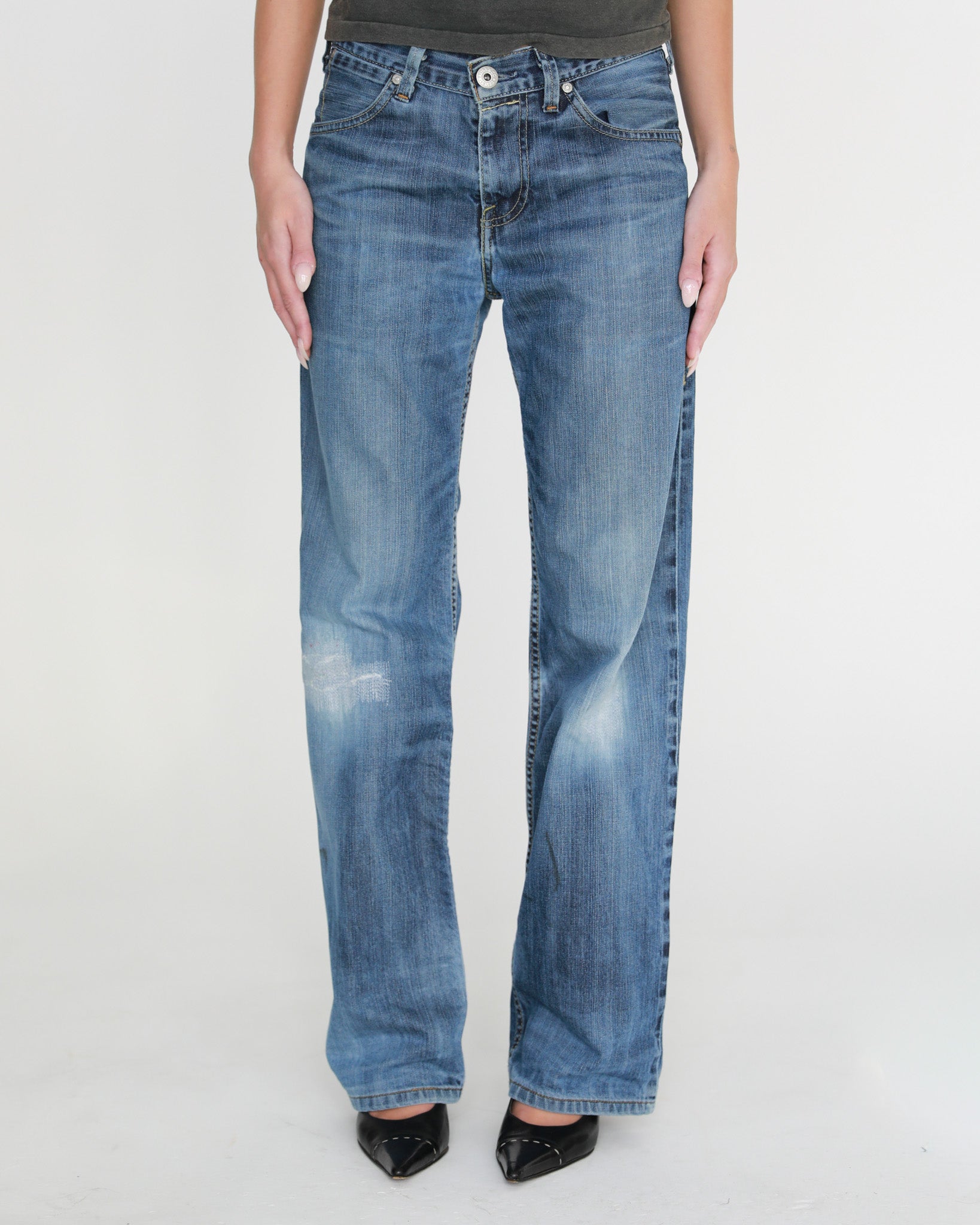 2001 Levi's 503 Buckle Back Jeans Loose fit