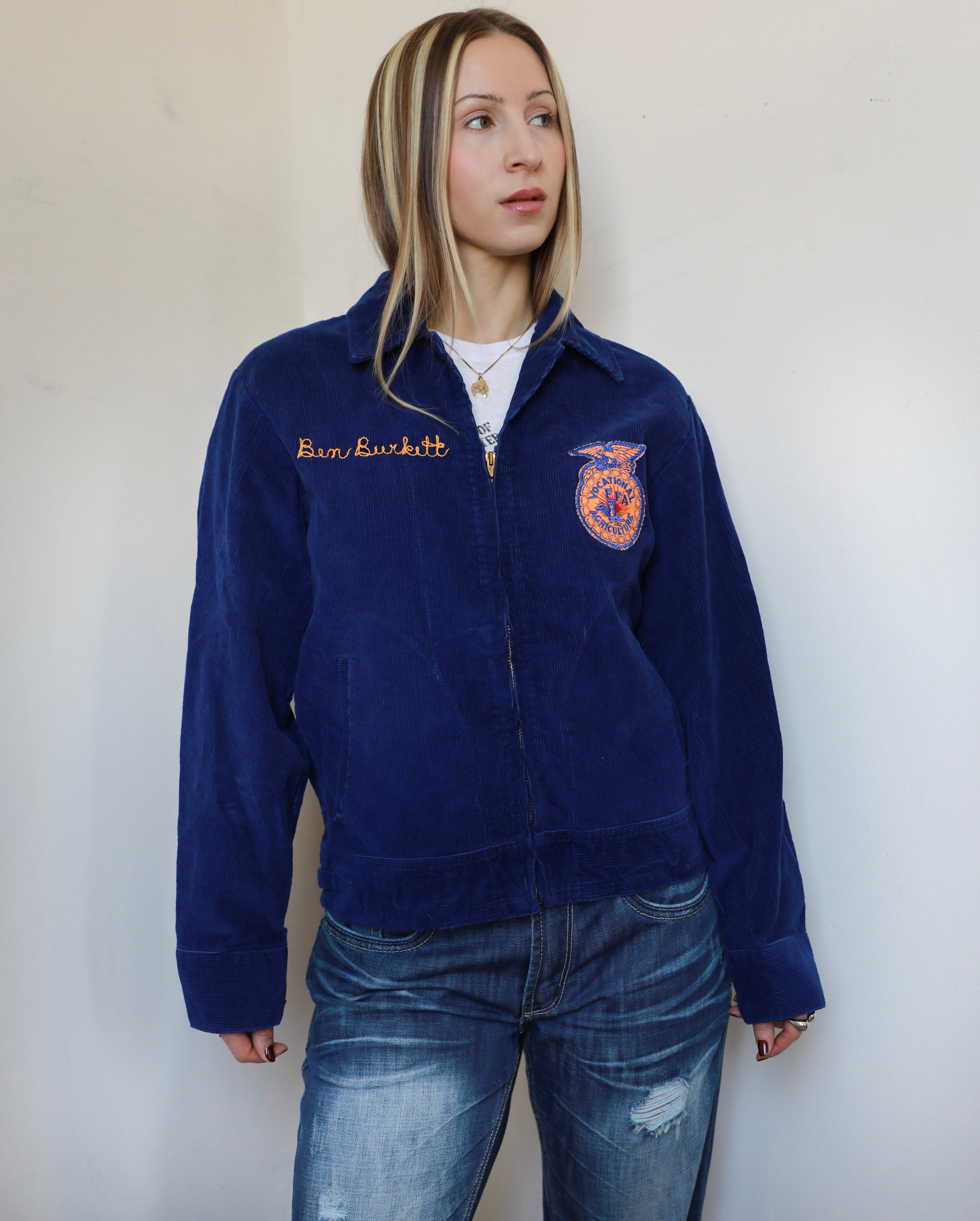Vintage Corduroy FFA Jacket