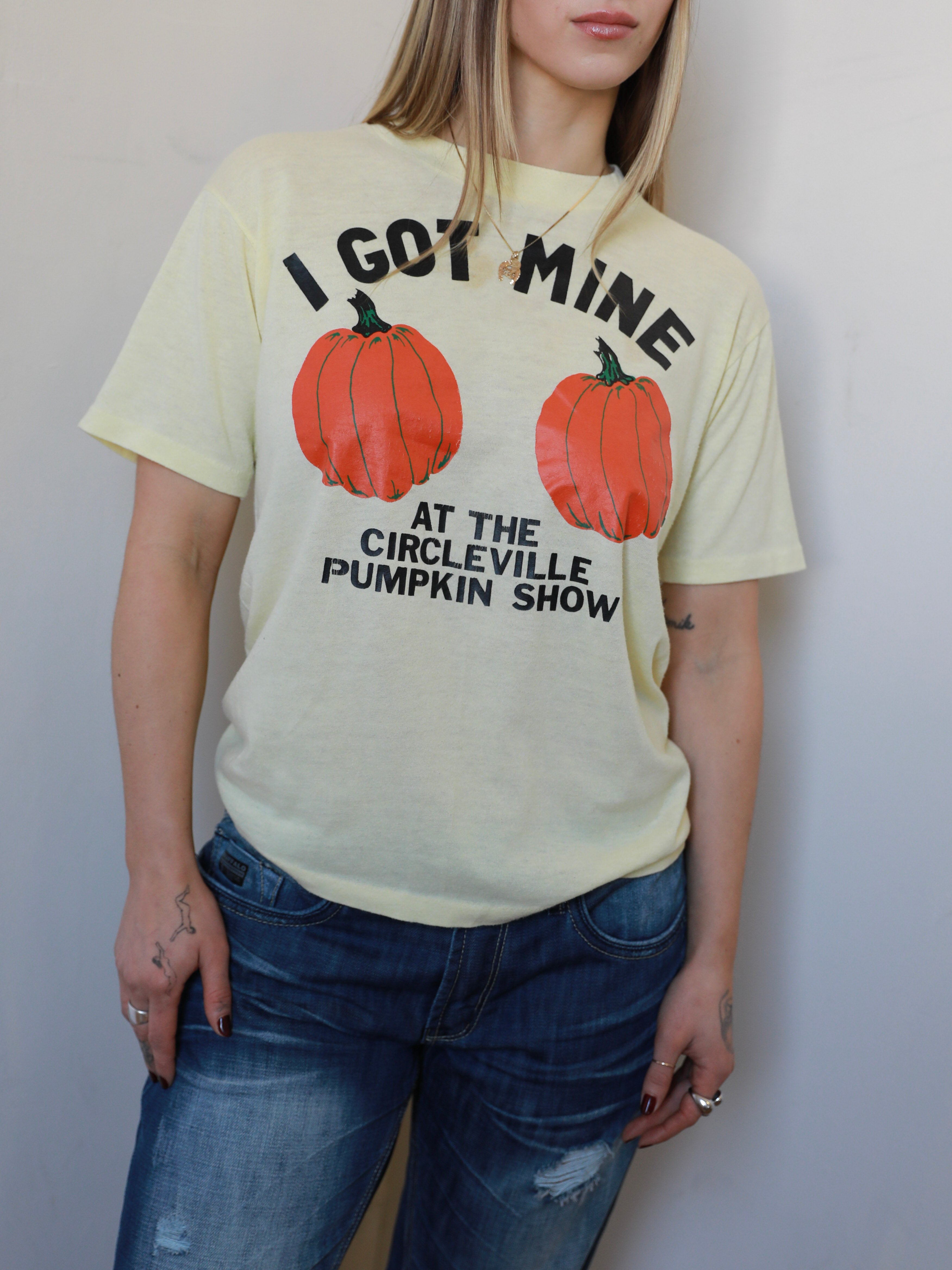 1980's Pumpkin Graphic Tee