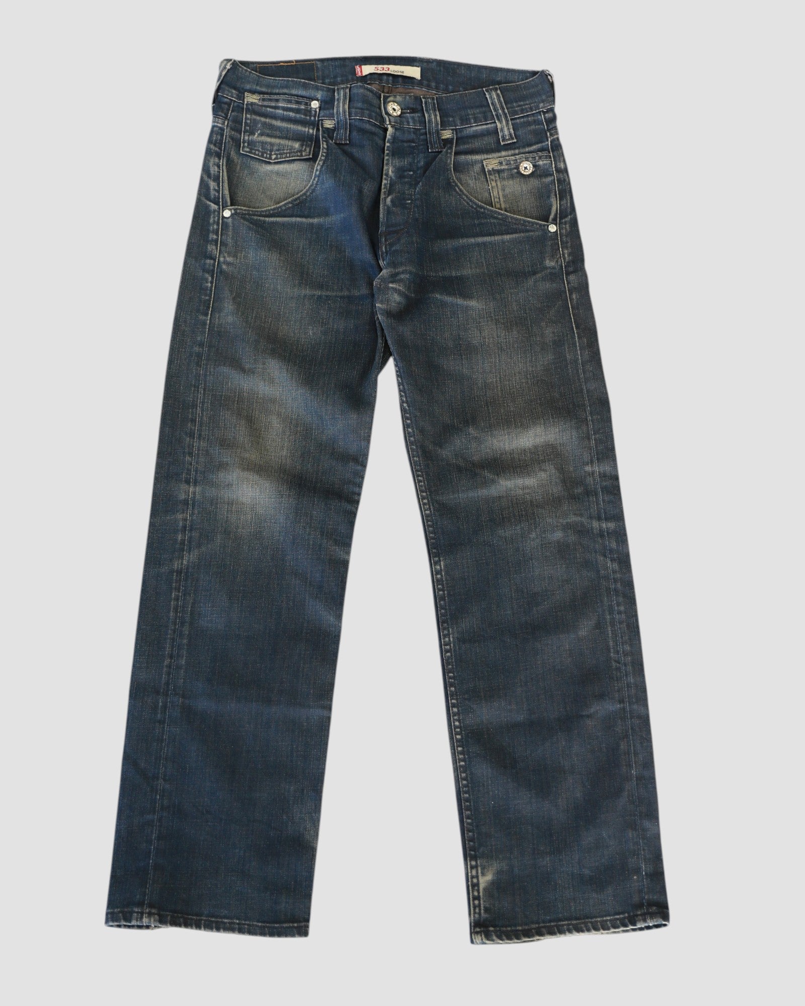 Levi's 533 Buckle Back Jeans Loose Fit