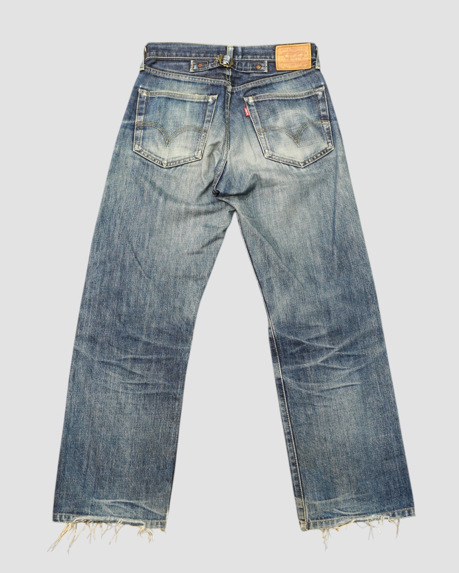 1990's Levi's 702 Buckle Back Jeans