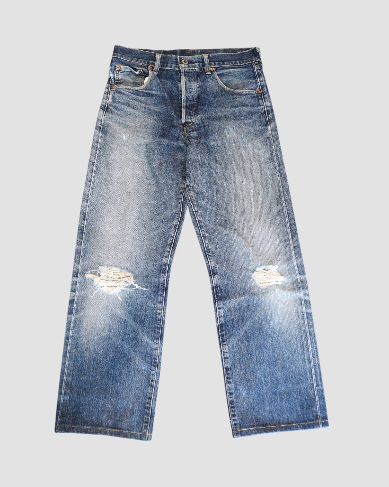 1995 Levi's 702 Selvedge Buckle Back Jeans