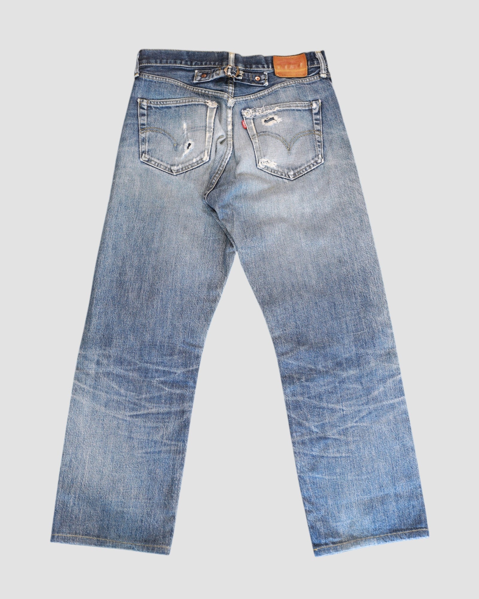 1995 Levi's 702 Selvedge Buckle Back Jeans