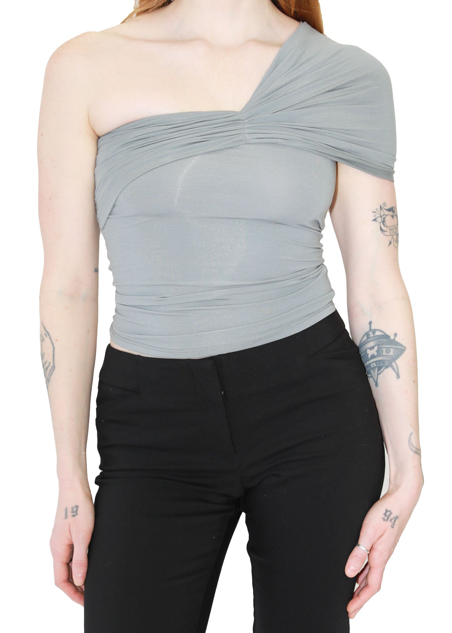 The Line by K Kyo Tube Top Grey