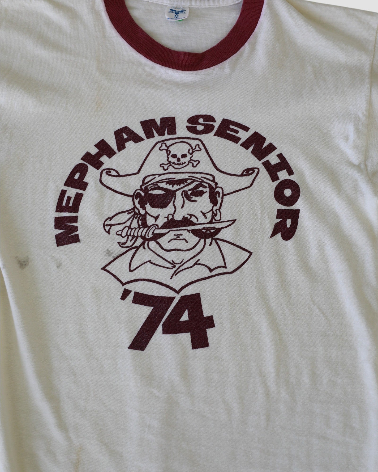 1970's Mepham Senior Ringer T-Shirt