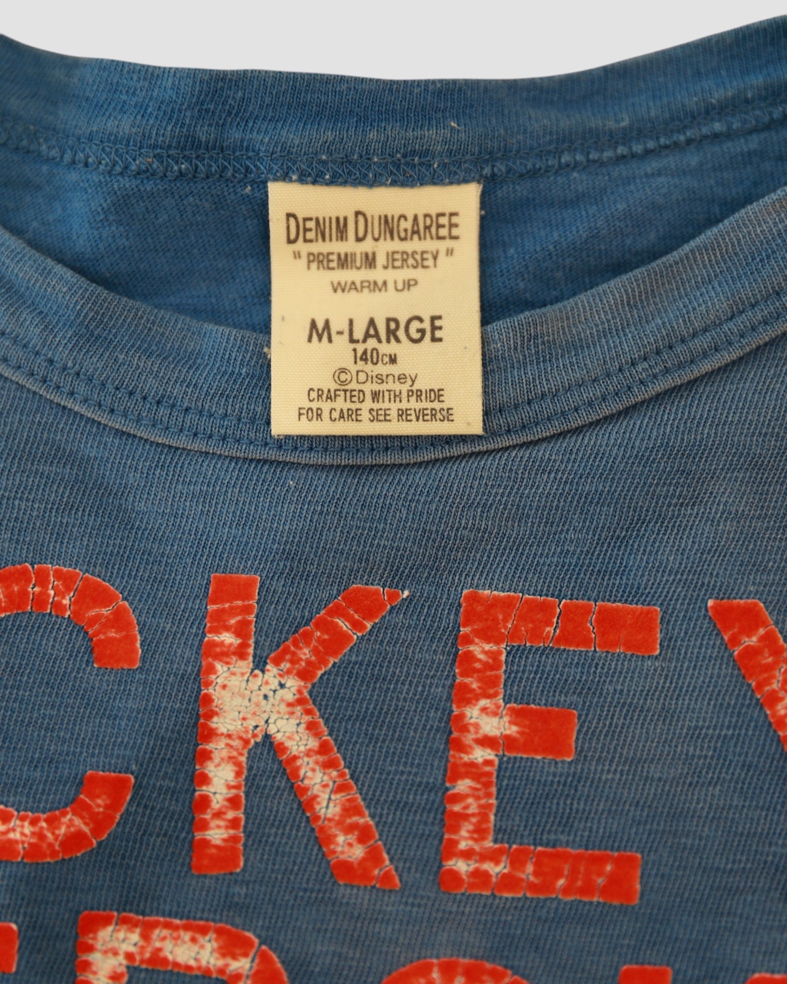 Mickey Bowling T-Shirt (Blue)