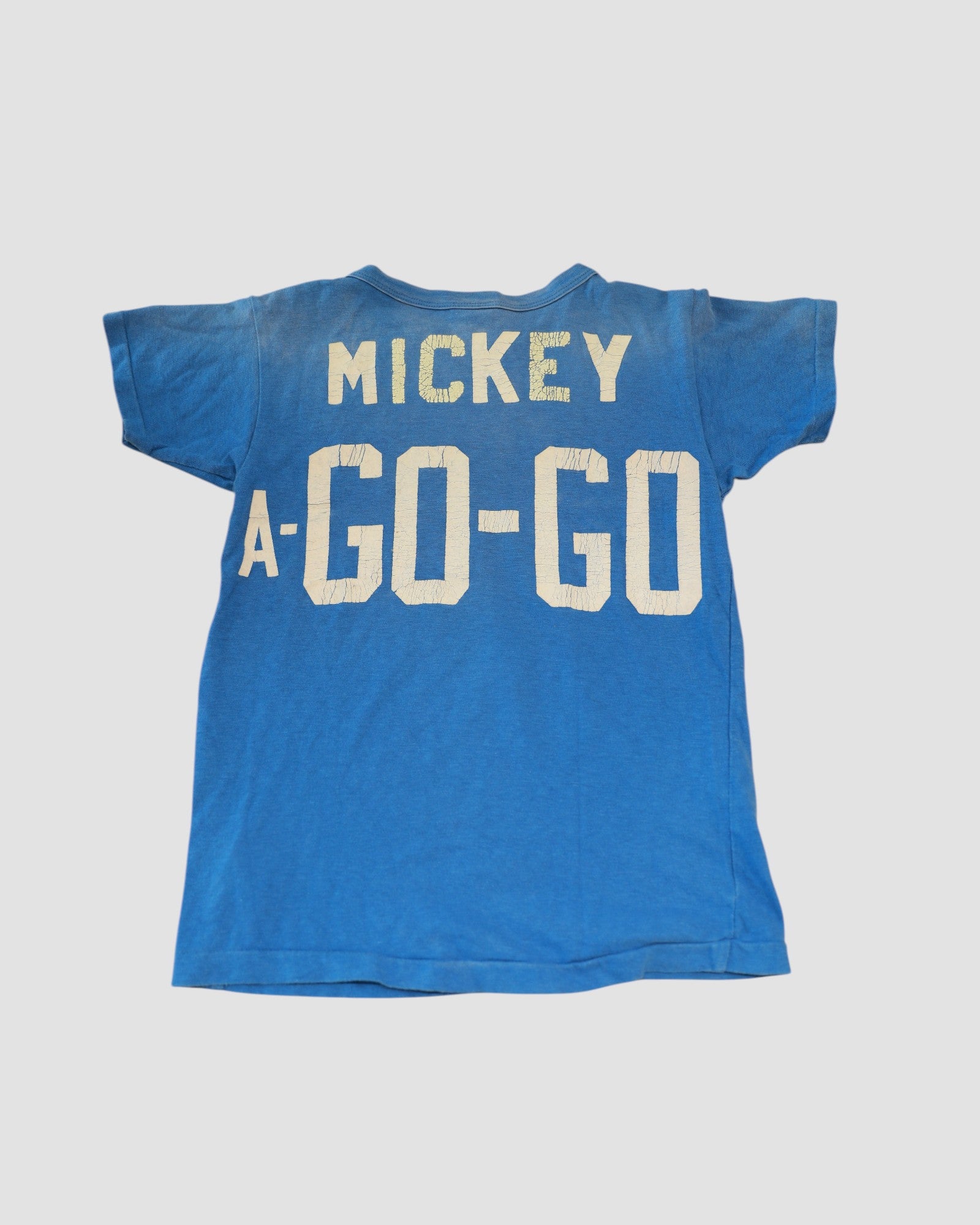 Mickey Bowling T-Shirt (Blue)