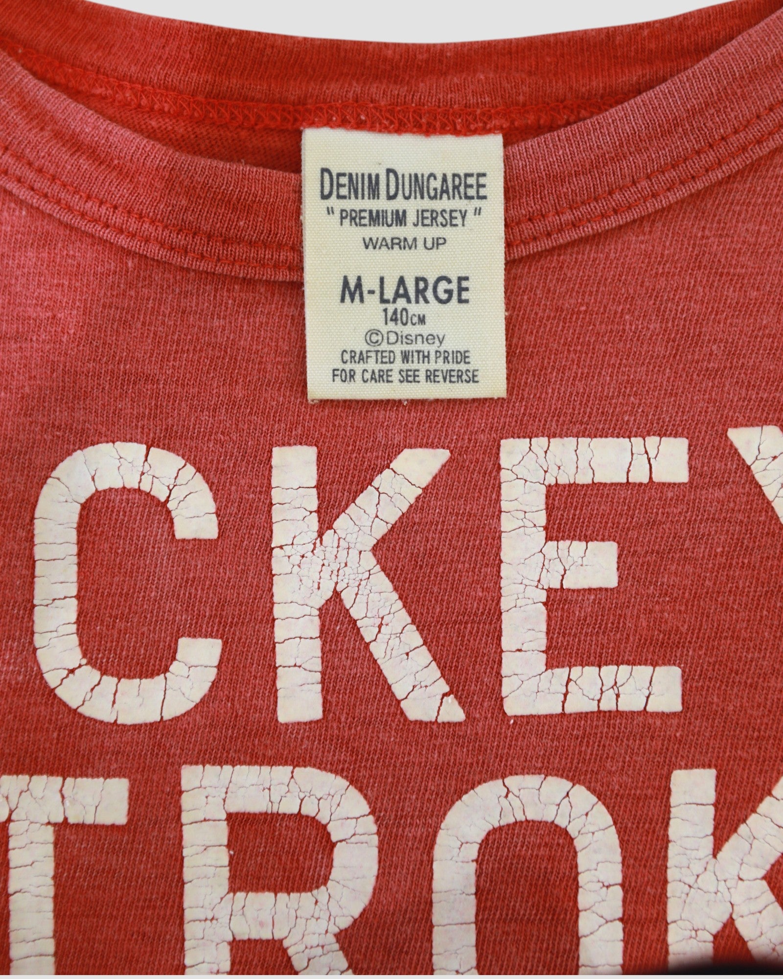 Mickey Bowling T-Shirt (Red)