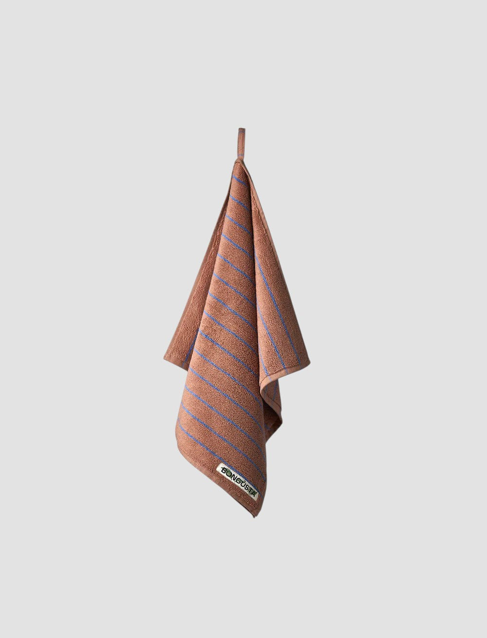 Bongusta Naram Towel - Camel and Ultramarine