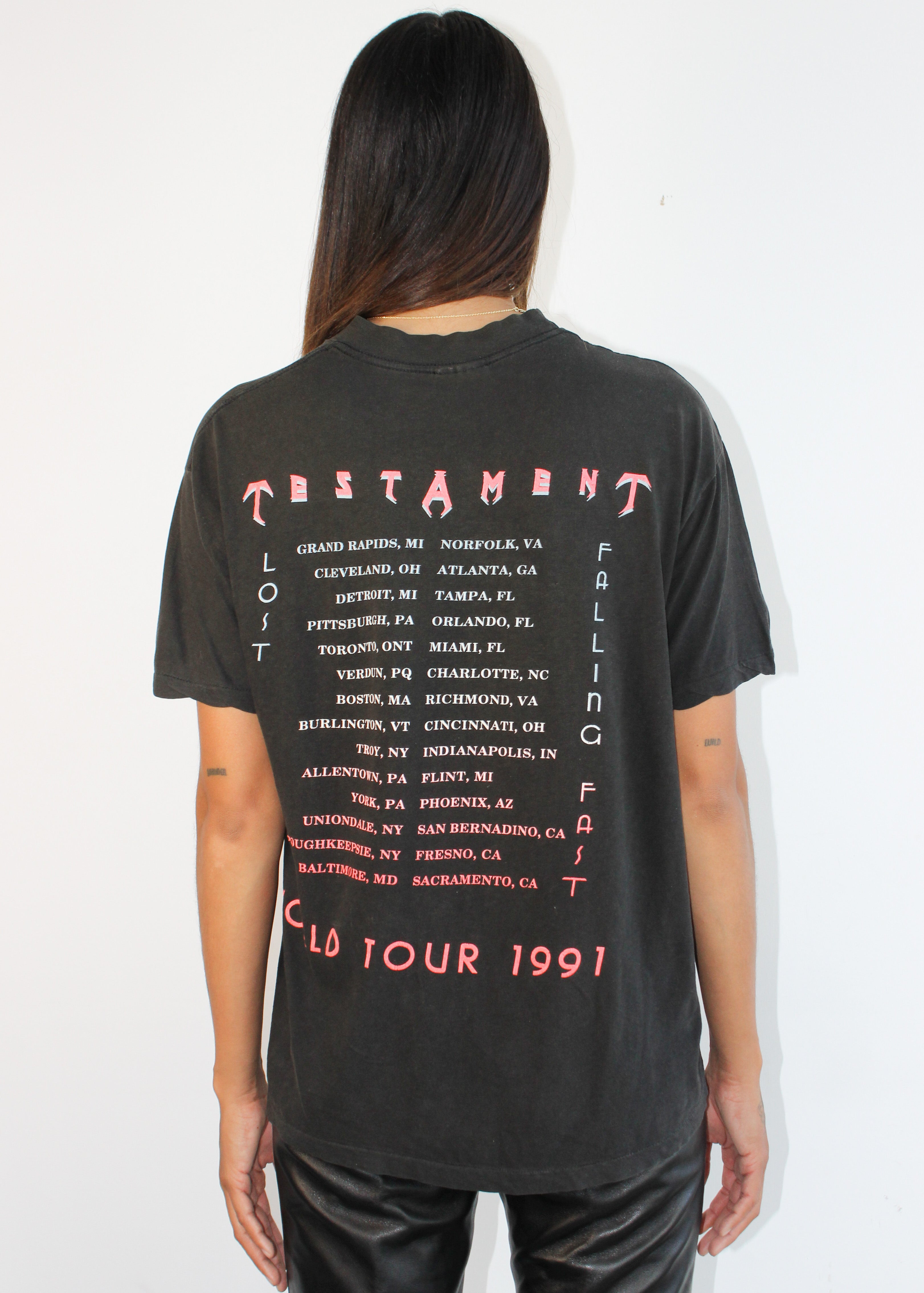 1991 World Tour Testament Tee (L)
